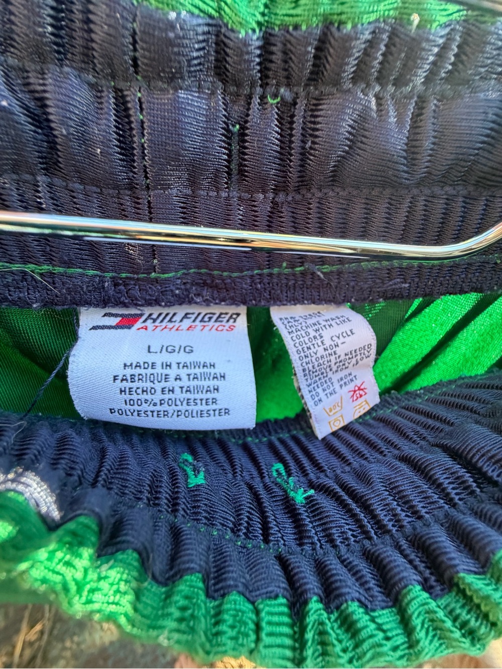 Tommy Hilfiger Green Track Pants - woman’s medium Y2K sports - Picture 7 of 7